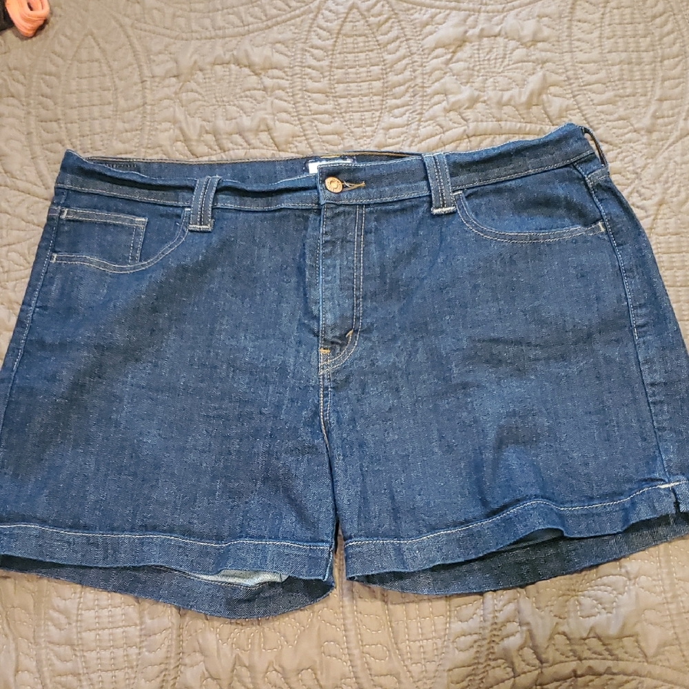 Levi's Dark Blue Denim Shorts